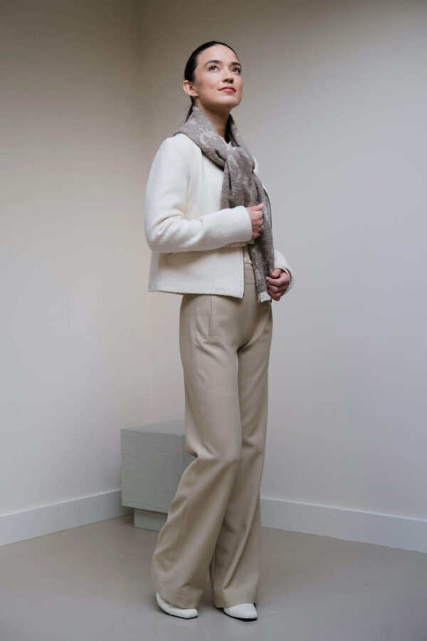 broek cool wool beige